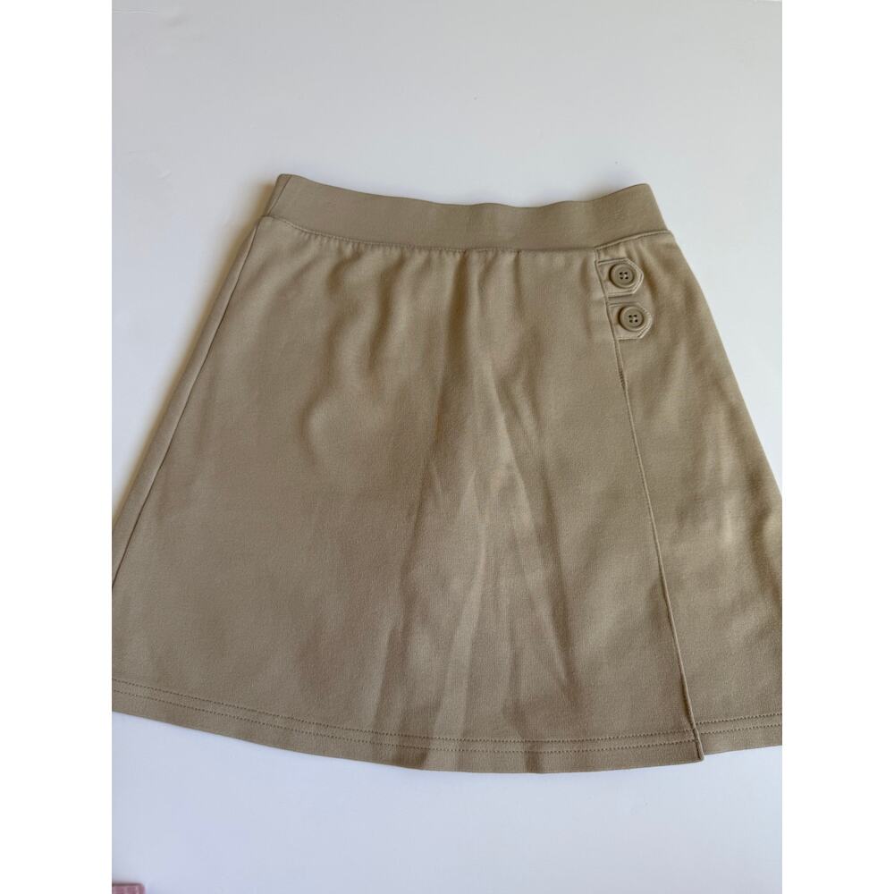 Cat & Jack Girls School Uniform Skort Lot of 3 Khaki Medium 8 Built In Shorts - Picture 14 of 15